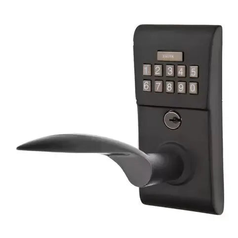 Emtek Mercury Modern Lever with Electronic Keypad Lock by Emtek