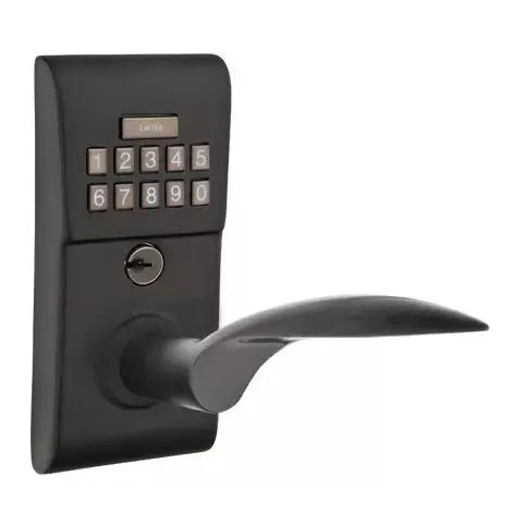 Emtek Mercury Modern Lever with Electronic Keypad Lock by Emtek