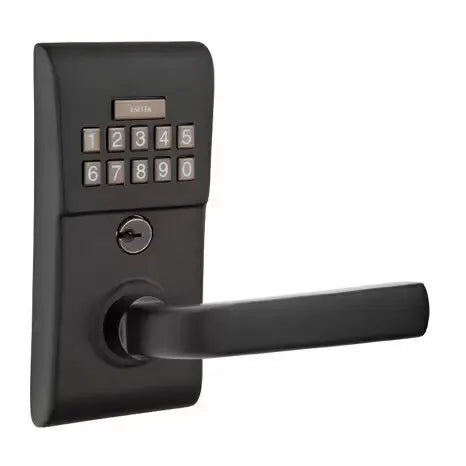 Emtek Sion Modern Lever with Electronic Keypad Lock by Emtek