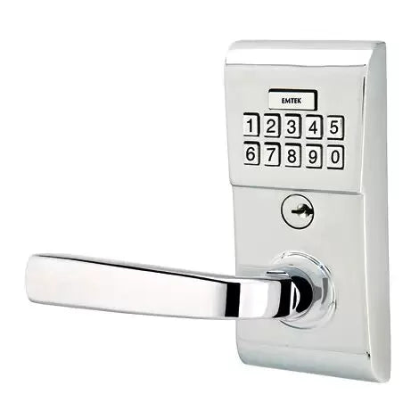 Emtek Sion Modern Lever with Electronic Keypad Lock by Emtek
