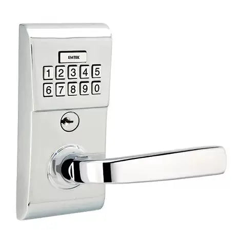 Emtek Sion Modern Lever with Electronic Keypad Lock by Emtek