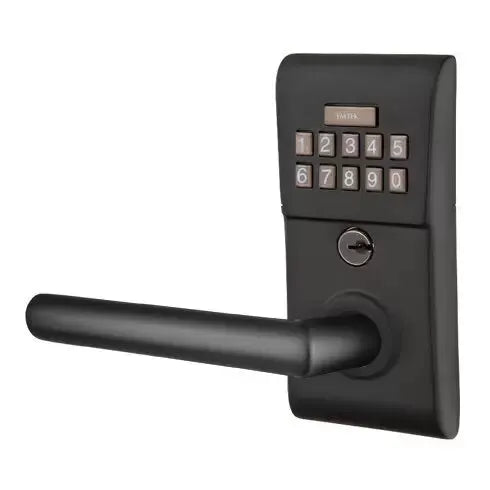 Emtek Stuttgart Modern Lever with Electronic Keypad Lock by Emtek