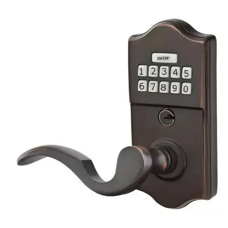 oil rubbed bronze door lever