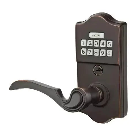 oil rubbed bronze door lever