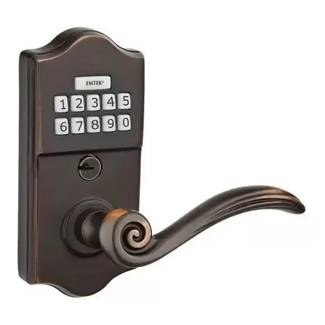 Emtek Elan Classic Lever Electronic Keypad Lock by Emtek