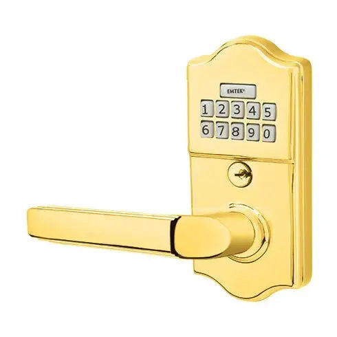 Emtek Milano Classic Lever Electronic Keypad Lock by Emtek