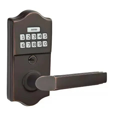 Emtek Milano Classic Lever Electronic Keypad Lock by Emtek