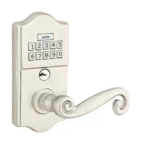 Emtek Rustic Classic Lever Electronic Keypad Lock by Emtek