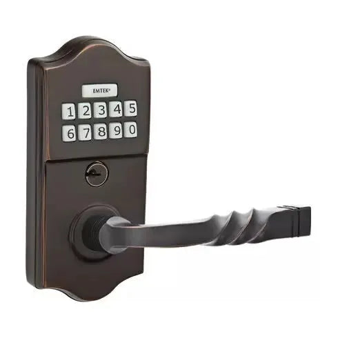 Emtek Santa Fe Classic Lever Electronic Keypad Lock by Emtek