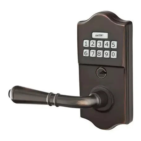 oil rubbed bronze door lever