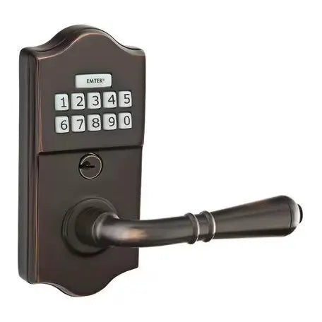 Emtek Turino Classic Lever Electronic Keypad Lock by Emtek