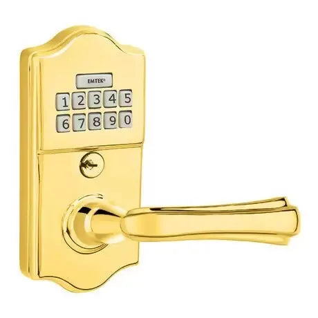 Emtek Wembley Classic Lever Electronic Keypad Lock by Emtek