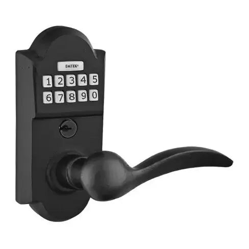 Emtek Durango Sandcast Bronze Lever Electronic Keypad Lock by Emtek