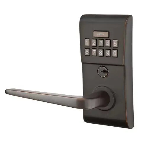 Emtek Athena Modern Lever Electronic Keypad Lock by Emtek