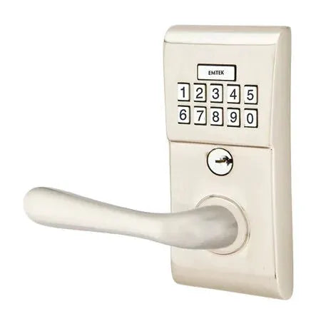 Emtek Basel Modern Lever Electronic Keypad Lock by Emtek