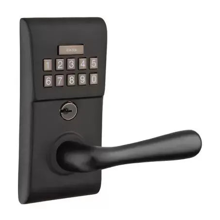 Emtek Basel Modern Lever Electronic Keypad Lock by Emtek