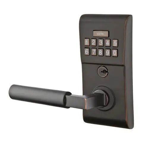 Emtek Hercules Modern Lever Electronic Keypad Lock by Emtek