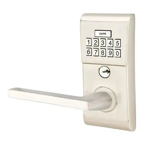 Emtek Helios Modern Lever Electronic Keypad Lock by Emtek