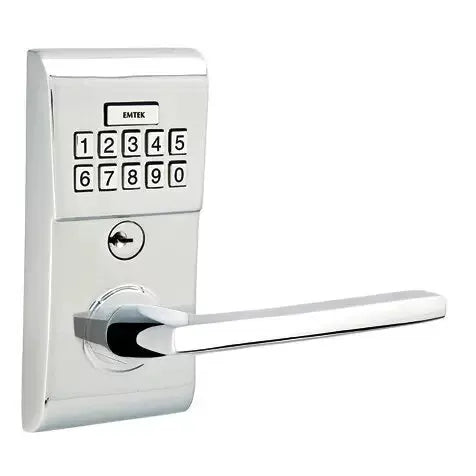 Emtek Helios Modern Lever Electronic Keypad Lock by Emtek