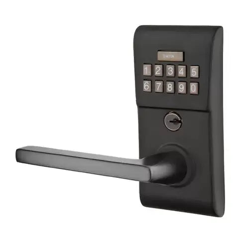 Emtek Helios Modern Lever Electronic Keypad Lock by Emtek