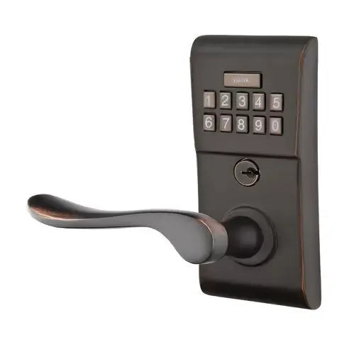 Emtek Luzern Modern Lever Electronic Keypad Lock by Emtek