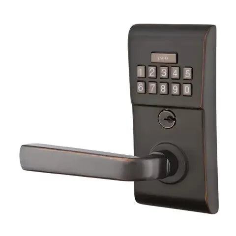 Emtek Sion Modern Lever Electronic Keypad Lock by Emtek