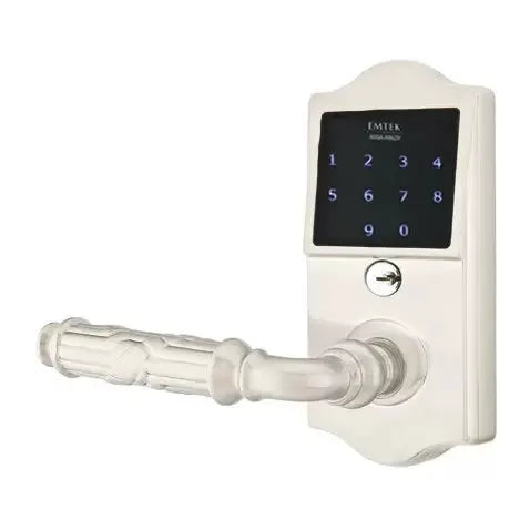 Emtek EMTouch Classic Keypad with Ribbon and Reed Lever by Emtek
