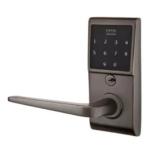 Emtek Athena Emtouch Lever with Electronic Touchscreen Lock by Emtek