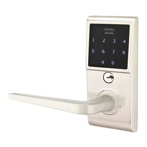 Emtek Athena Emtouch Lever with Electronic Touchscreen Lock by Emtek