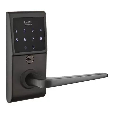 Emtek Athena Emtouch Lever with Electronic Touchscreen Lock by Emtek