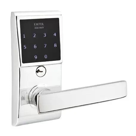 Emtek Geneva Emtouch Lever with Electronic Touchscreen Lock by Emtek