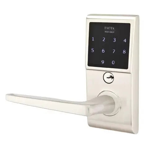 Emtek Hermes Emtouch Lever with Electronic Touchscreen Lock by Emtek
