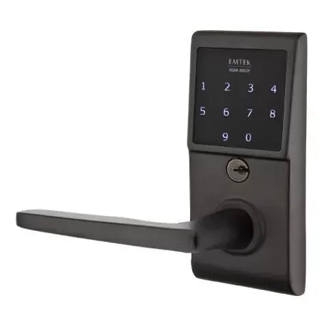 Emtek Hermes Emtouch Lever with Electronic Touchscreen Lock by Emtek