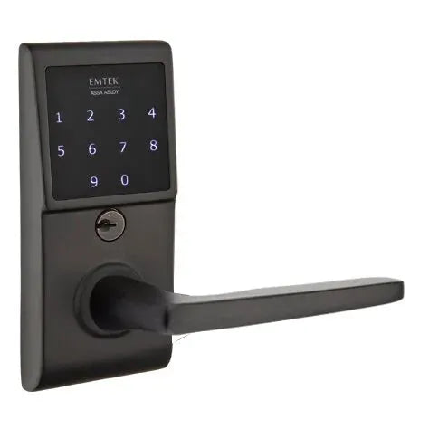 Emtek Hermes Emtouch Lever with Electronic Touchscreen Lock by Emtek