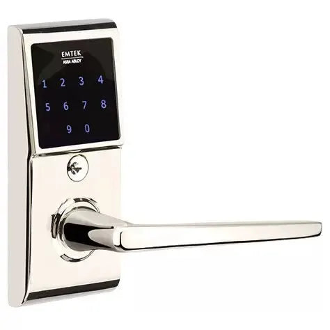 Emtek Hermes Emtouch Lever with Electronic Touchscreen Lock by Emtek