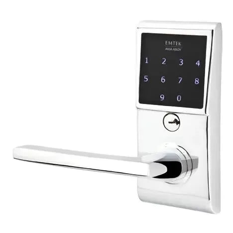 Emtek Helios Emtouch Lever with Electronic Touchscreen Lock by Emtek