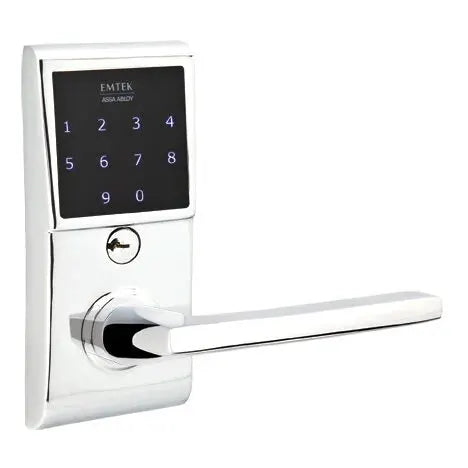 Emtek Helios Emtouch Lever with Electronic Touchscreen Lock by Emtek