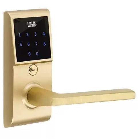 Emtek Helios Emtouch Lever with Electronic Touchscreen Lock by Emtek