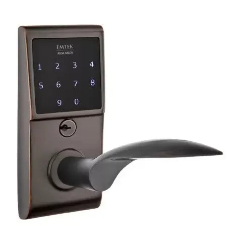 Emtek Mercury Emtouch Lever with Electronic Touchscreen Lock by Emtek