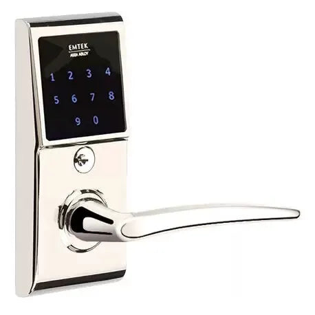 Emtek Poseidon Emtouch Lever with Electronic Touchscreen Lock by Emtek