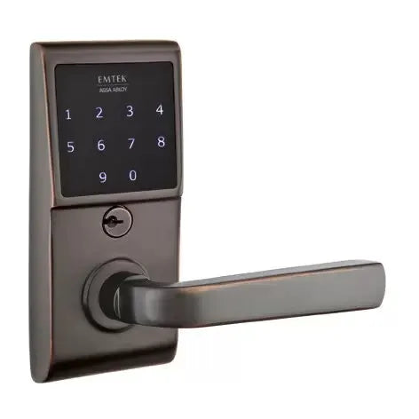 Emtek Sion Emtouch Lever with Electronic Touchscreen Lock by Emtek