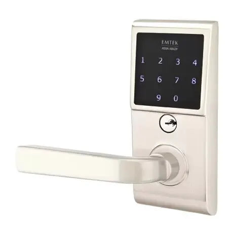 Emtek Sion Emtouch Lever with Electronic Touchscreen Lock by Emtek