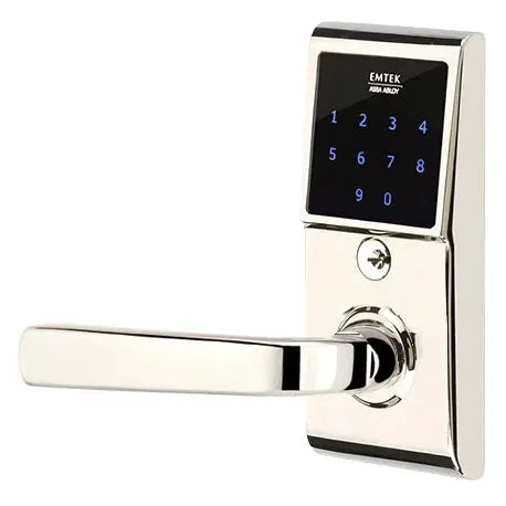 Emtek Sion Emtouch Lever with Electronic Touchscreen Lock by Emtek