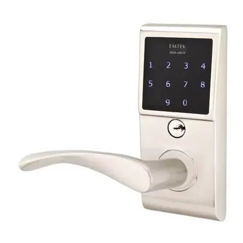 Emtek Triton Emtouch Lever with Electronic Touchscreen Lock by Emtek
