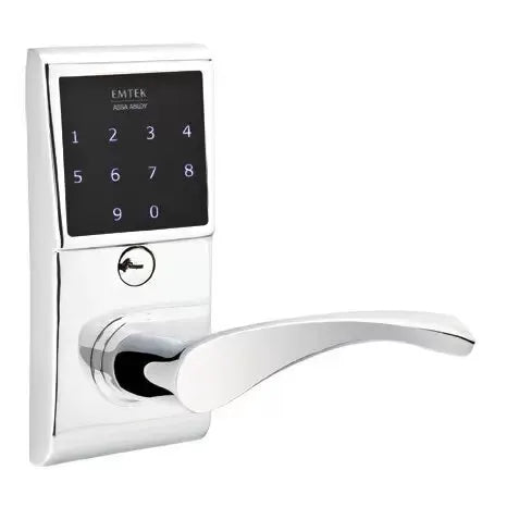 Emtek Triton Emtouch Lever with Electronic Touchscreen Lock by Emtek