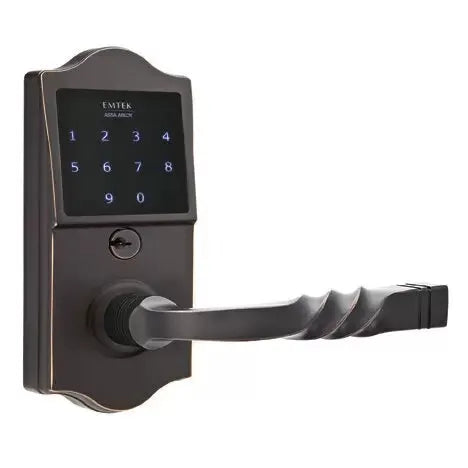 Emtek EMTouch Classic Keypad with Santa Fe Lever Storeroom by Emtek