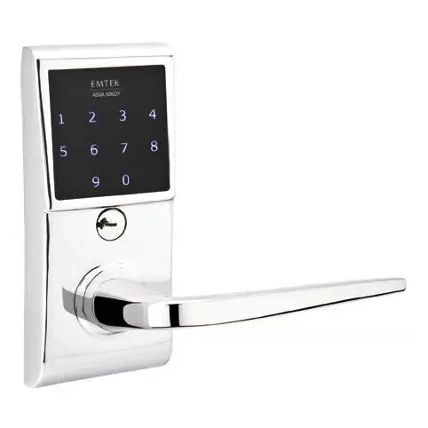 Emtek Athena Emtouch Lever with Electronic Touchscreen Lock by Emtek