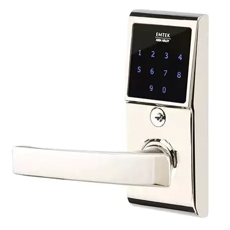 Emtek Geneva Emtouch Lever with Electronic Touchscreen Lock by Emtek