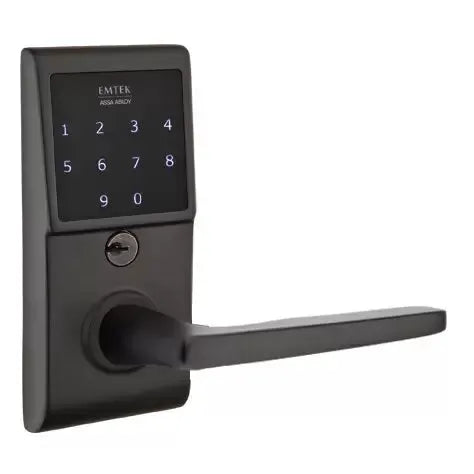 Emtek Hermes Emtouch Lever with Electronic Touchscreen Lock by Emtek