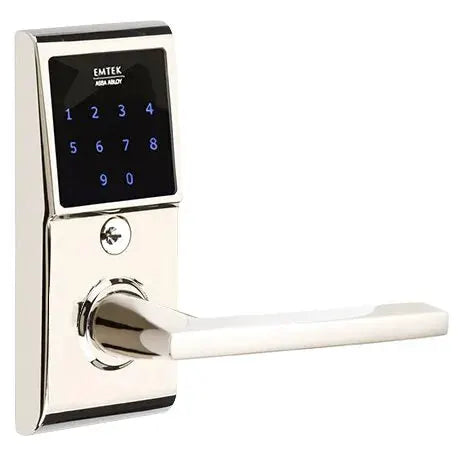 Emtek Helios Emtouch Lever with Electronic Touchscreen Lock by Emtek